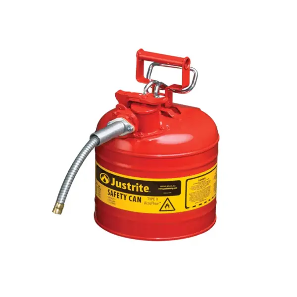 JUSTRITE Bidón de Seguridad Anti-Flamas Tipo II - 2.5 Galones