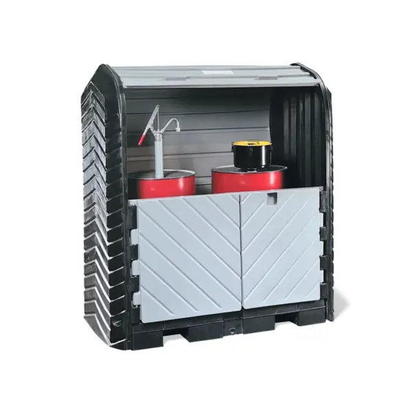 NEW PIG Pallet Anti-Derrames para 02 Cilindros c/Cobertor
