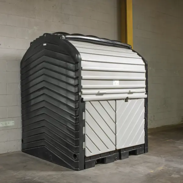 NEW PIG Pallet Anti-Derrames para 04 Cilindros c/Cobertor